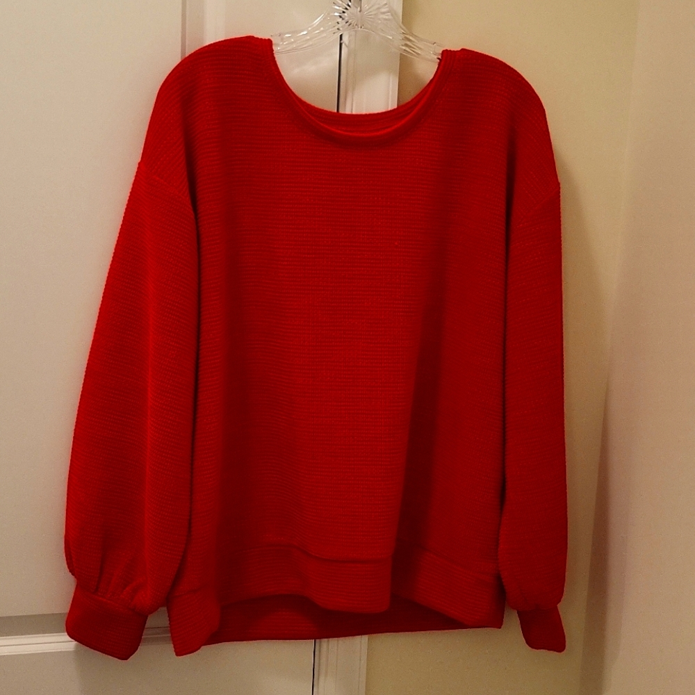 Red Sweater - Size 12-14